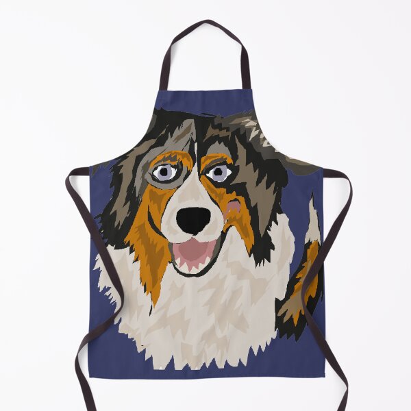 Artikelvorschau, Coole süße australische Schäferhund-Welpen-Hundekunst entworfen und verkauft von Nature's Fancy.