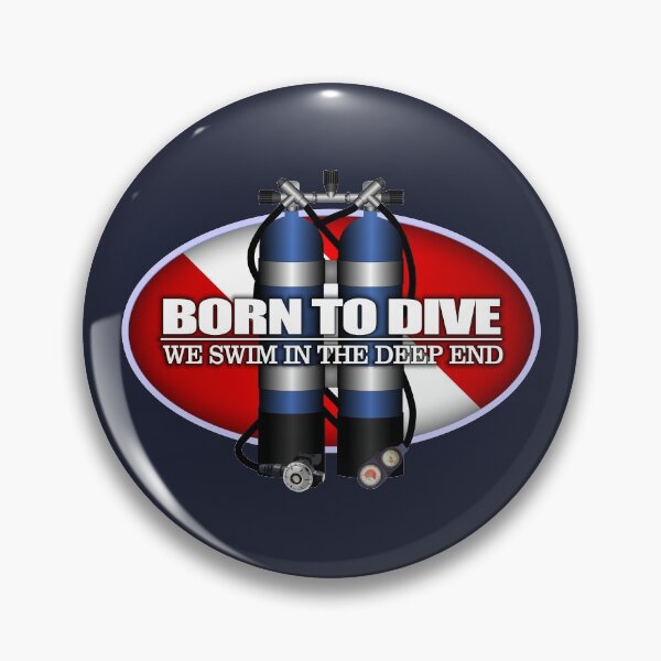 Item preview, Born To Dive (ST) designed and sold by curranmorgan.