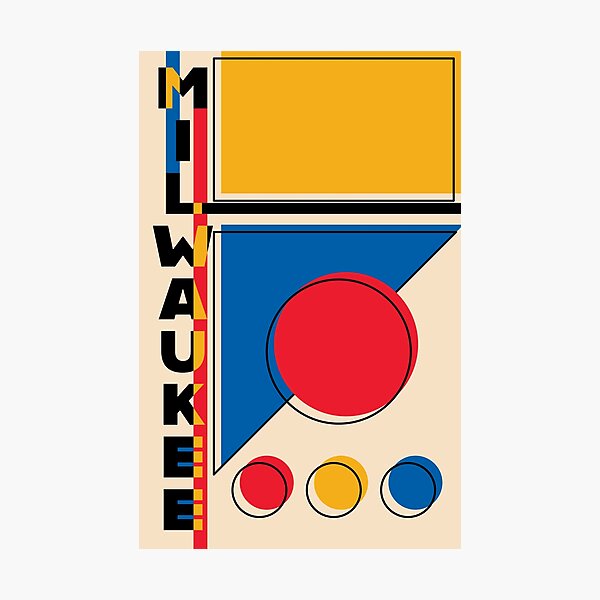 Aperçu de l'œuvre Milwaukee Bauhaus créée et vendue par SamwellWayne.