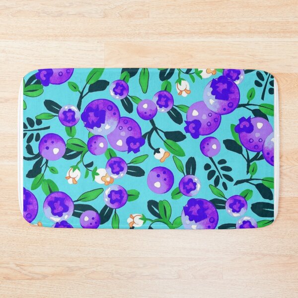 Item preview, Blueberries illustration  designed and sold by rymreen.