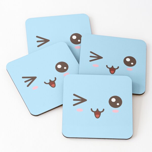 Item preview, #2 Kawaii blue face designed and sold by WelcomeToJapan.