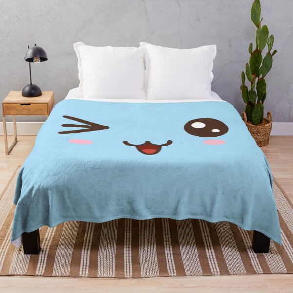 Item preview, #2 Kawaii blue face designed and sold by WelcomeToJapan.