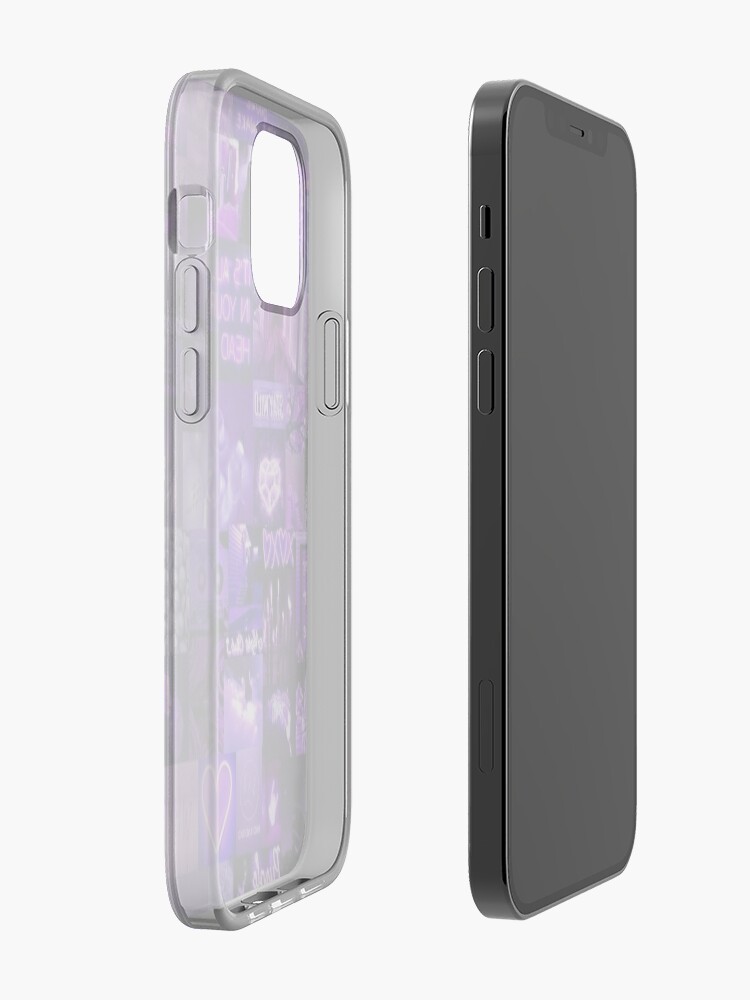 Alternate view of dark purple collage iPhone Case & Cover