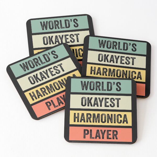 Item preview, World's Okayest Harmonica Player designed and sold by Angels-Archive.