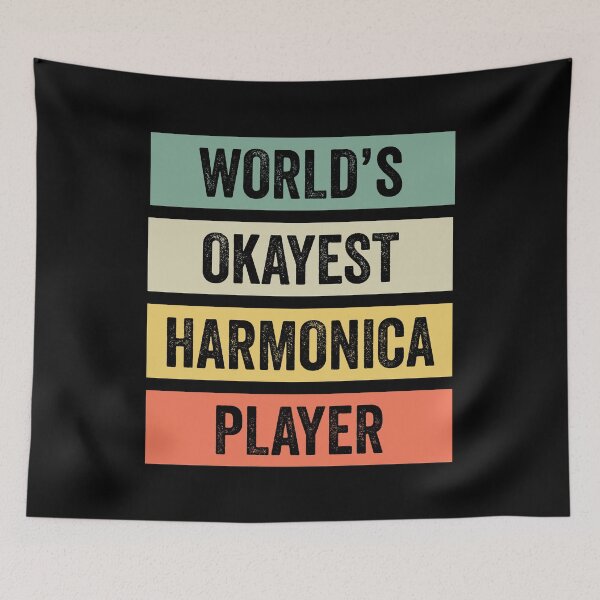Item preview, World's Okayest Harmonica Player designed and sold by Angels-Archive.