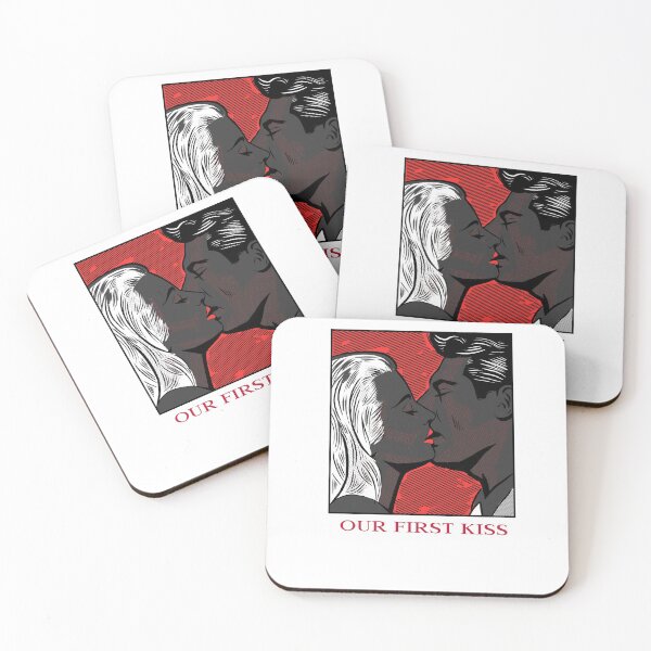 Item preview, Our First Kiss designed and sold by heartily.verses.