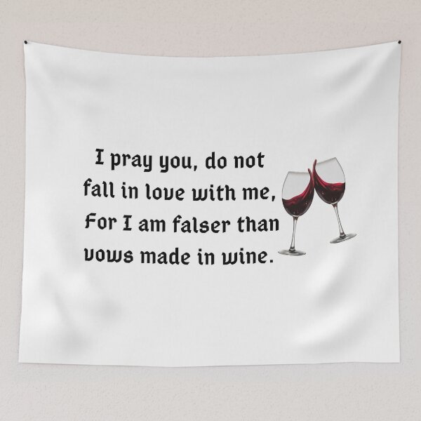 Item preview, Don't fall in love – from Shakespeare's As You Like It designed and sold by bardnbangtan.