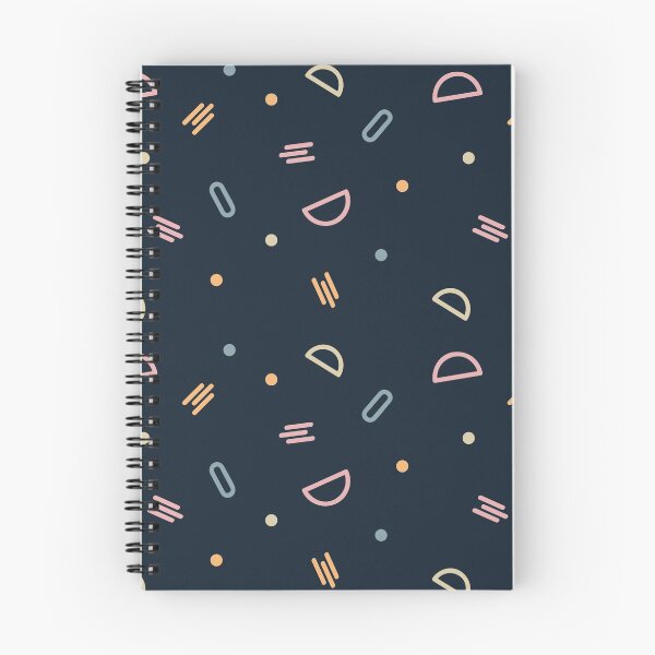 Item preview, Dark blue random shapes trendy pattern gift design designed and sold by Michael Schmidt.