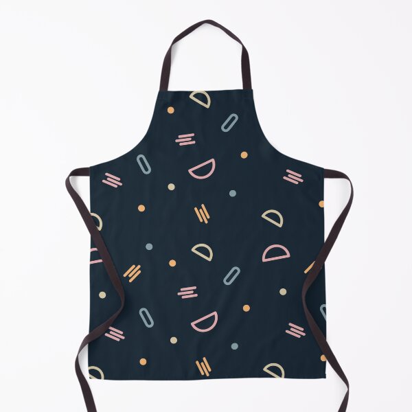 Item preview, Dark blue random shapes trendy pattern gift design designed and sold by Michael Schmidt.