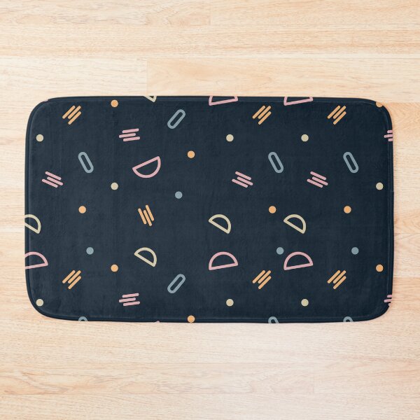 Item preview, Dark blue random shapes trendy pattern gift design designed and sold by Michael Schmidt.