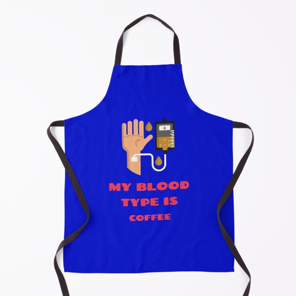 Item preview, My Blood Type Is Coffee designed and sold by BlueCloverTrend.