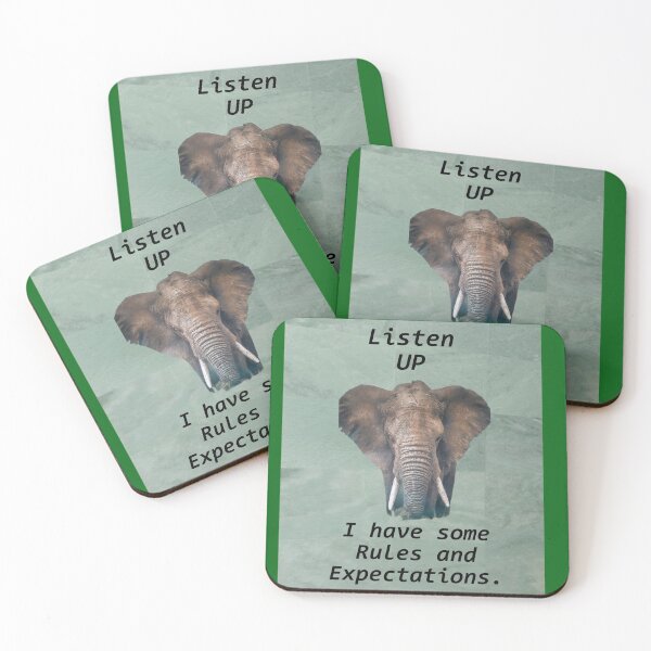 Item preview, Elephant Listen Up designed and sold by ErinTr.
