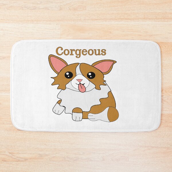 Item preview, Corgeous - Funny Corgi Pun designed and sold by MclaughlinGifts.