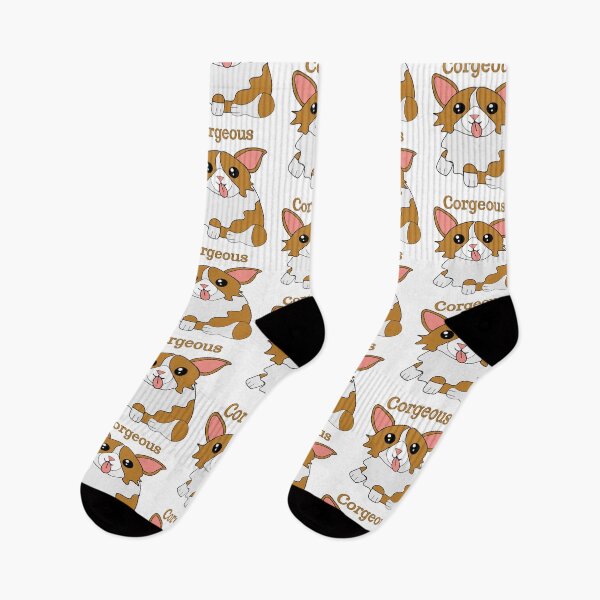 Item preview, Corgeous - Funny Corgi Pun designed and sold by MclaughlinGifts.