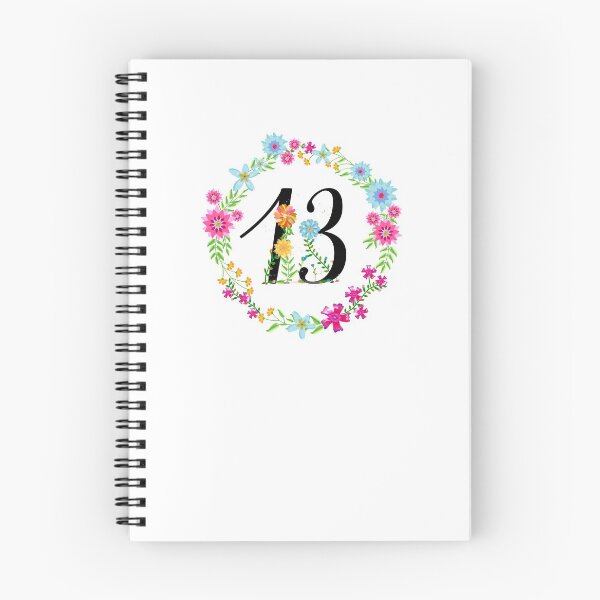 Item preview, Floral Number 13 Thirteen designed and sold by BleuSky.