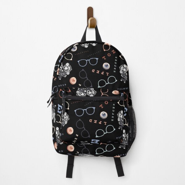 Item preview, Optometry on Black designed and sold by Hodgepodge Bricolage.