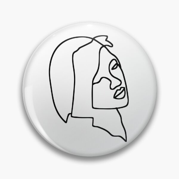 Item preview, Abstract Modern - Minimal Feminine Portrait - One Line Drawing designed and sold by RLYGR8.