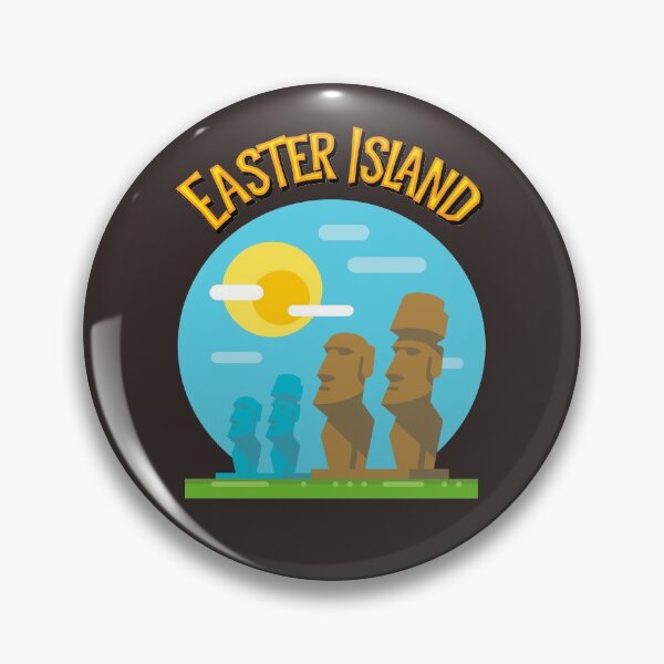 Item preview, Easter Island Statues Moai Polynesian Chile Tiki designed and sold by funnytshirtemp.