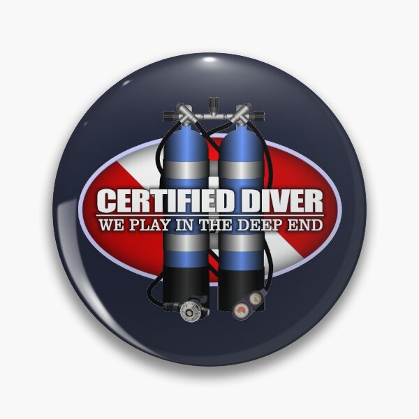 Item preview, Certified Diver (ST) designed and sold by curranmorgan.