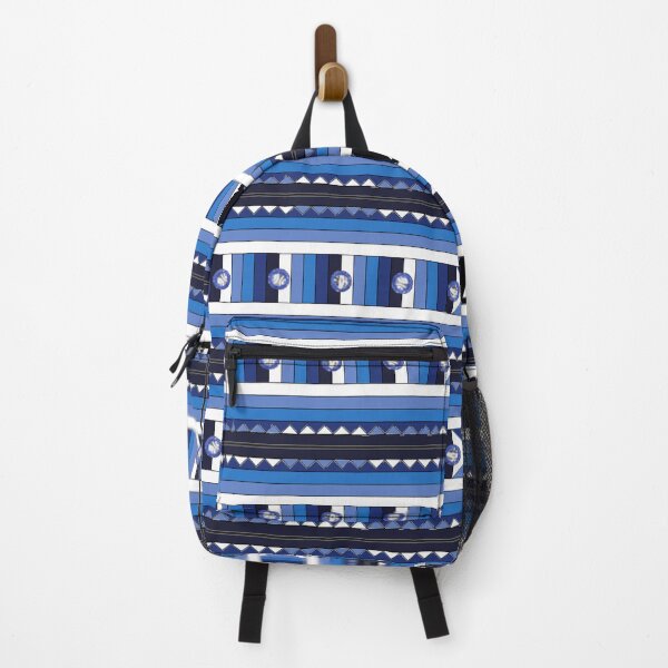 Item preview, Ocean Blue Lisu Hill Tribe Fabric Pattern designed and sold by Adisak-designs.