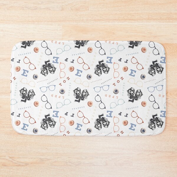 Item preview, Optometry on White designed and sold by Hodgepodge Bricolage.