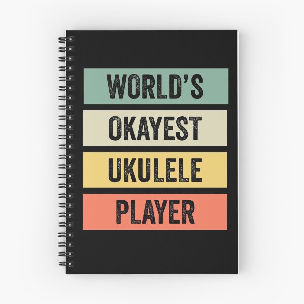 Item preview, World's Okayest Ukulele Player designed and sold by Angels-Archive.