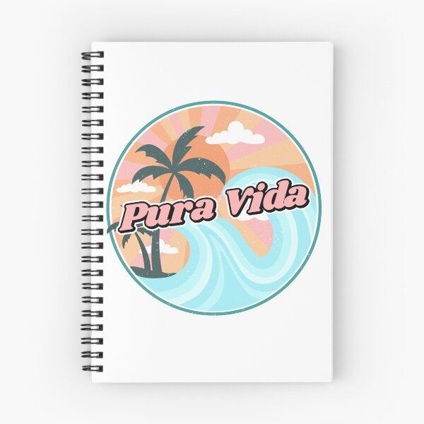 Aperçu de l'œuvre Pura Vida Vintage Costa Rica créée et vendue par JungleJava.