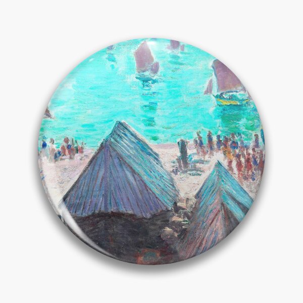 Item preview, Remix of Seaside Village Painting by Claude Monet designed and sold by SFTStudio.