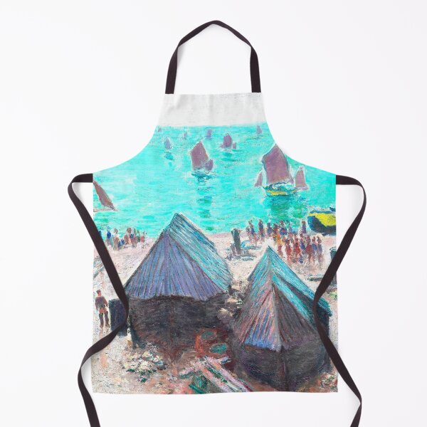 Item preview, Remix of Seaside Village Painting by Claude Monet designed and sold by SFTStudio.