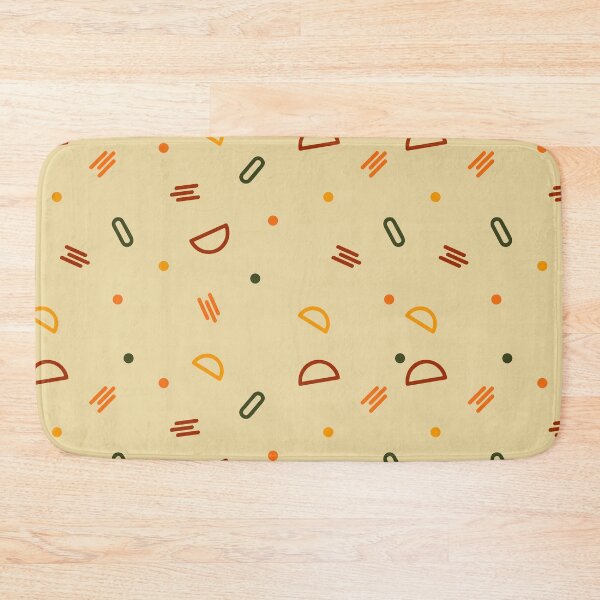 Item preview, Warm yellow random shapes pattern gift design designed and sold by Michael Schmidt.