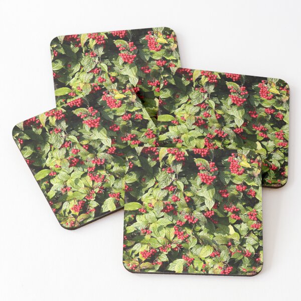 Item preview, Leaves and Red Berries in Autumn. designed and sold by prestongeorge.