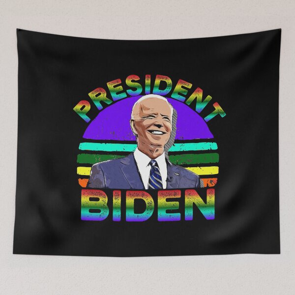 Item preview, Joe Biden Pride rainbow designed and sold by John Hana.