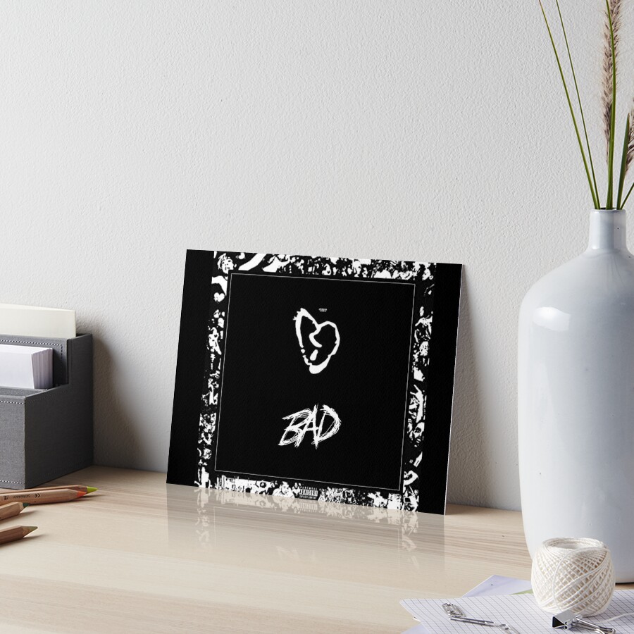 "XXXTENTACION ALBUM COVER" Art Board Print by Hugoww Redbubble