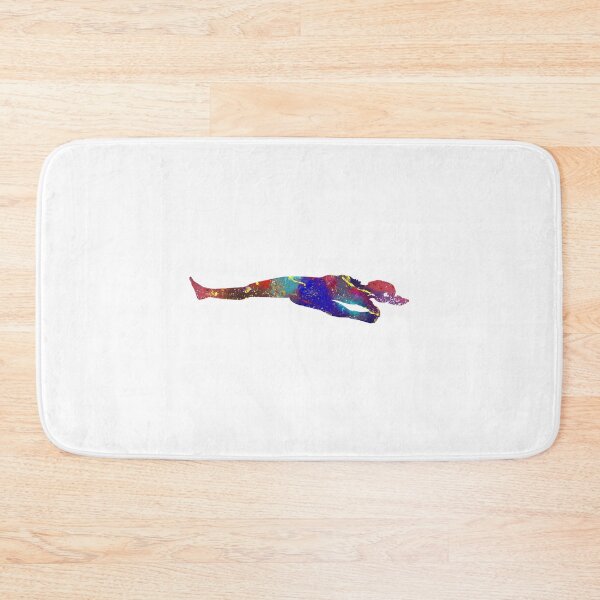 Item preview, Extended Supine Hand To Toe Yoga Pose Watercolor Design designed and sold by vividpixelusa.