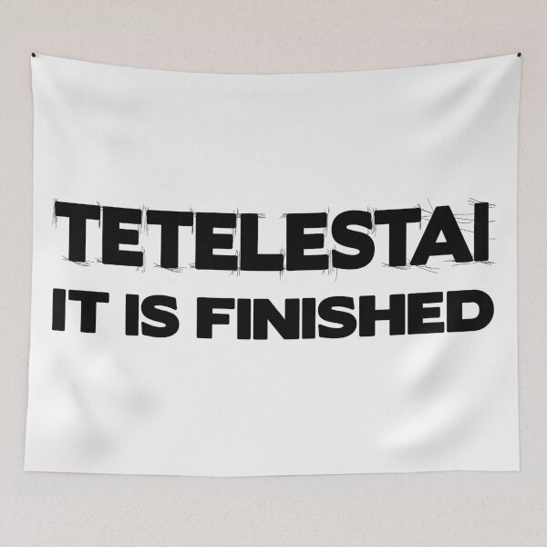 Item preview, Tetelestai designed and sold by plushism.