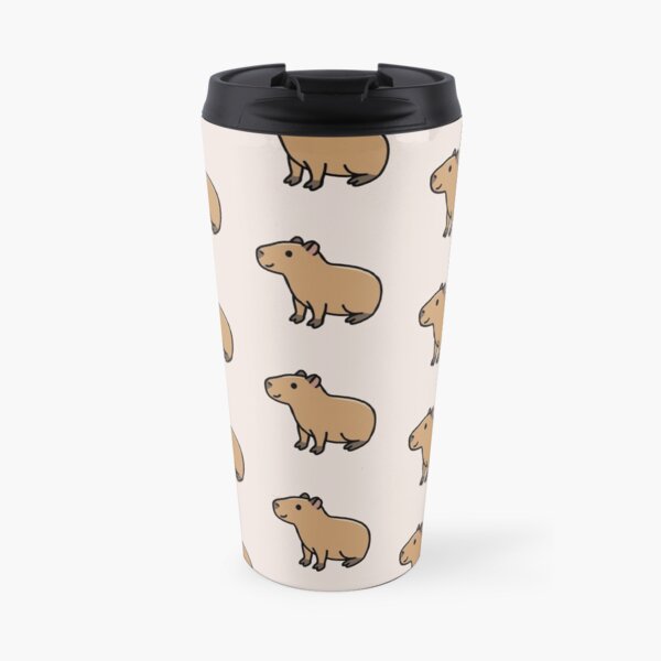 Capybara Travel Coffee Mug