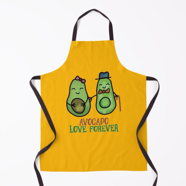 Artikelvorschau, Avocado-Liebe für immer, lustiges Design für Ehemann und Ehefrau – schwarz entworfen und verkauft von Hurriyyatee.