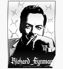 Richard Feynman Poster