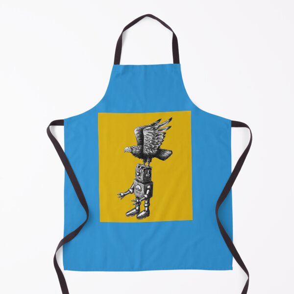 Item preview, Funny cool robot with eagle ink drawing designed and sold by Vitaliy Gonikman.