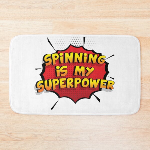 Item preview, Spinning is my Superpower Funny Design Spinning Gift designed and sold by Custom365.