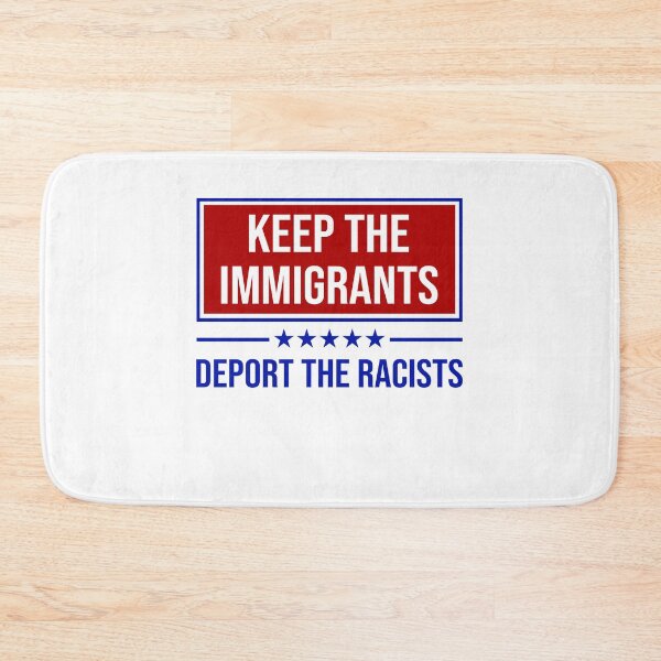 Item preview, Keep the immigrants deport the racists usa designed and sold by SusanneFurst.