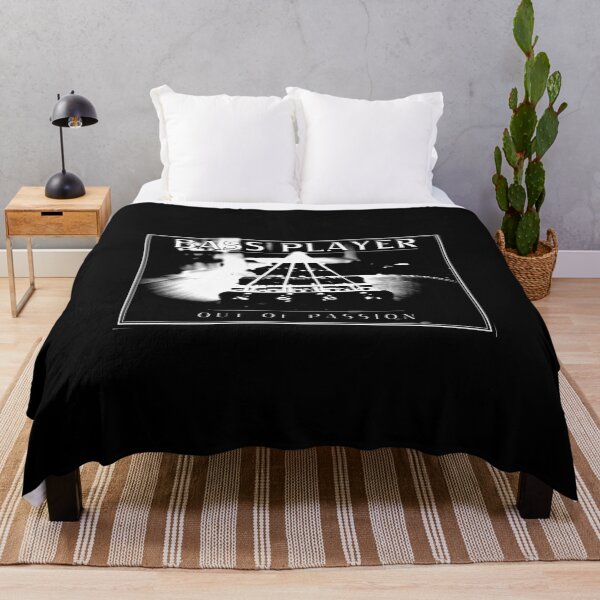 Item preview, Bass Player out of Passion - Bassist / Bass Guitar Design (White print) designed and sold by aurielphoenix.