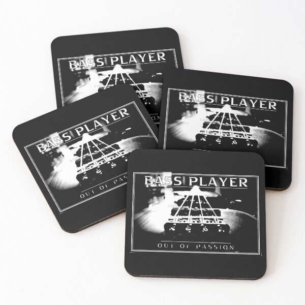 Item preview, Bass Player out of Passion - Bassist / Bass Guitar Design (White print) designed and sold by aurielphoenix.