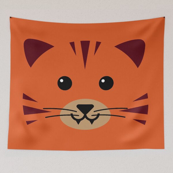 Item preview, HALLOWEEN TIGER FACE COSTUME designed and sold by TheFirstOne.