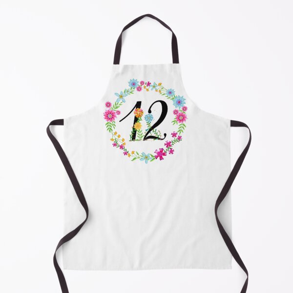 Item preview, Floral Number 12 Twelve designed and sold by BleuSky.