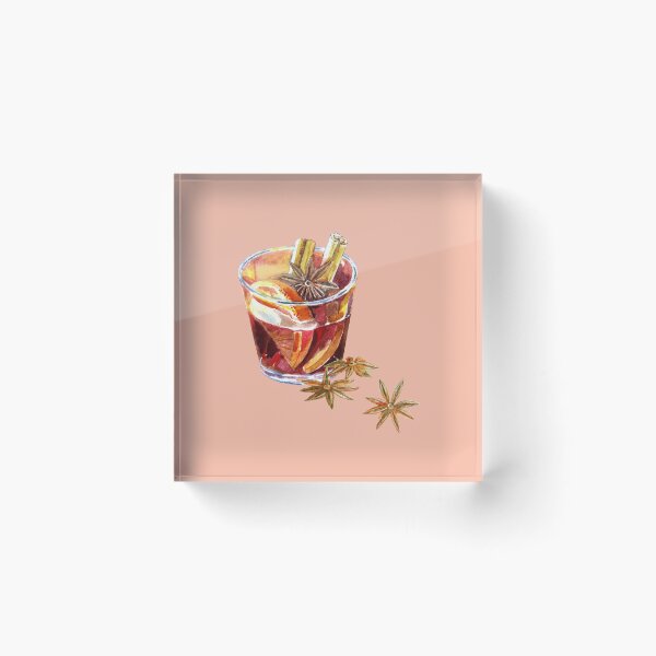 Item preview, Mulled wine cup with anise seeds and orange. designed and sold by Colibri77.
