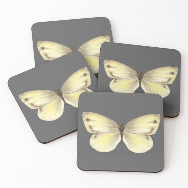 Item preview, cabbage white butterfly designed and sold by Alexis DeLong.