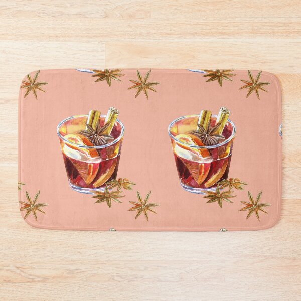 Item preview, Mulled wine cup with anise seeds and orange. designed and sold by Colibri77.