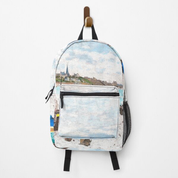 Item preview, monet beach painting designed and sold by SFTStudio.