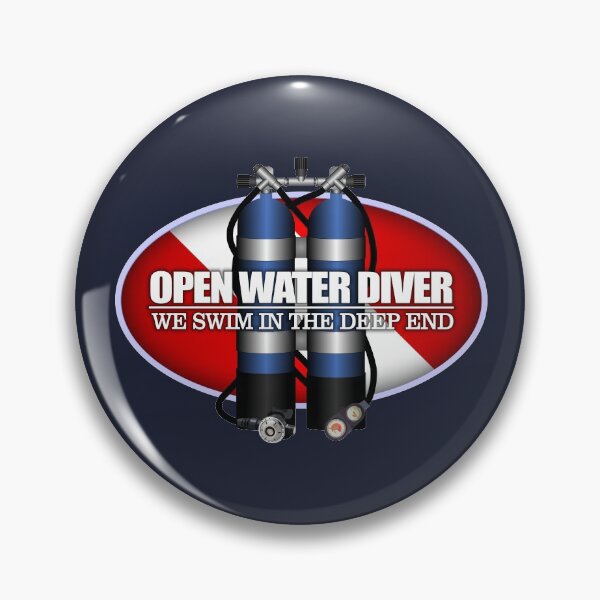 Item preview, Open Water Diver (ST) designed and sold by curranmorgan.